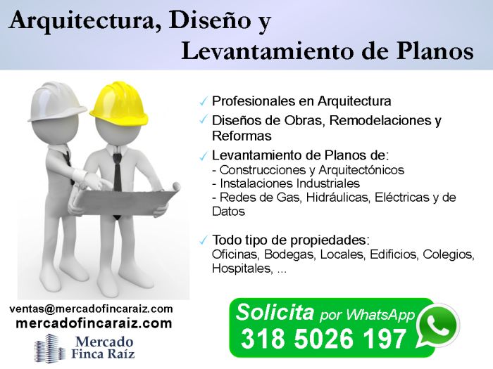 arquitectura diseño levantamiento planos